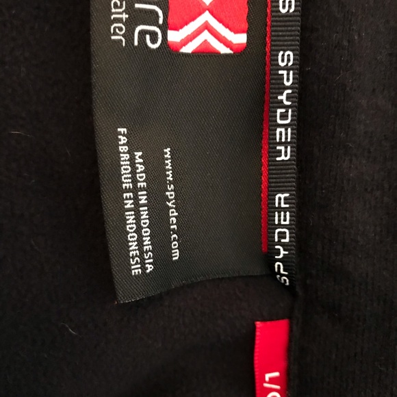 Men’s large Spyder ski layer - Picture 3 of 3